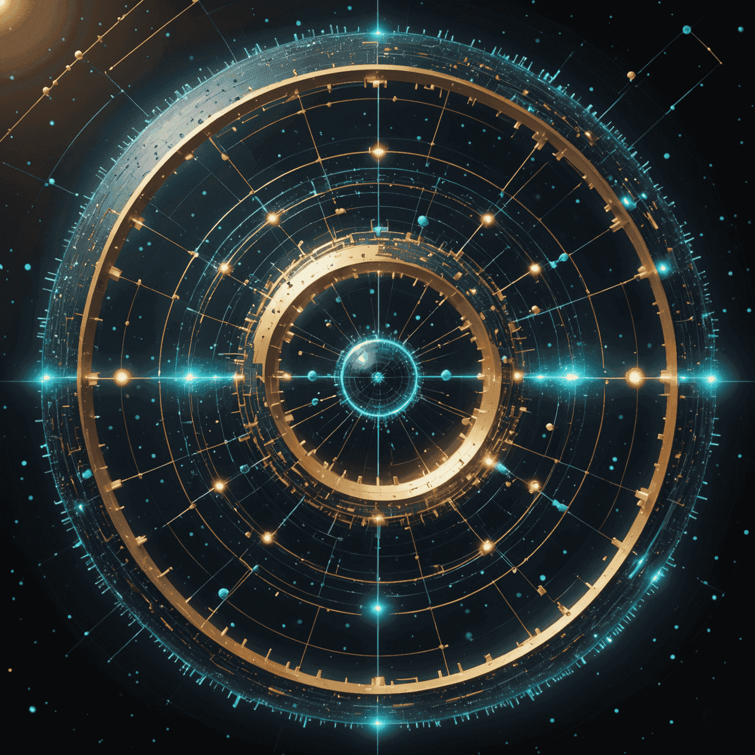 A futuristic visualization of quantum encryption, showing intertwined particles and complex mathematical equations floating in a digital space